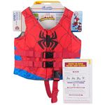 SwimWays Marvel Swim Trainer Life Jacket, US Coast Guard Approved Swim Vest, Pool Floats & Life Jackets for Kids 33-55 lbs, Spider-Man