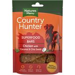 Country Hunter Natures Menu Superfood Bars Chicken with Coconut & Chia Seeds (7 x 100g)