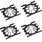 PA060037 Gas Stove Grate for Viking Stove Parts Burner Grate Gas Range Parts Cast Iron Burner Spider Grate Gas Stove Rack Surface Oven Cooktop Burner Grate PA060024 4 Pcs