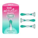 WILKINSON SWORD - Quattro For Women | Sensitive Comfort | Pack of 3 Disposable Razors