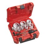 Milwaukee Hole Dolzer Bi-Metal Hole Saw Set Set, 14 49224152, White