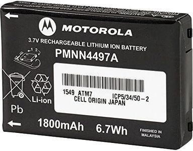 Motorola Solutions PMNN4497 3.7V Li-Ion 1800mAh Battery