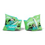 Speedo Print Armbands Swim Confidence for Tot's - Green & Blue