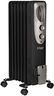Russell Hobbs 1500W/1.5KW Oil Filled Radiator, 7 Fin Portable Electric Heater - Black, Adjustable Thermostat with 3 Heat Settings, Safety Cut-off, 15 m sq Room Size, RHOFR5001B, 2 Year Guarantee