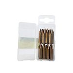 Eastman Spare Bit For Impact Driver Pack Of 24 Pcs, 5/16 Hex Bit In Micro Copper Ph 2 (EIDB-5036)