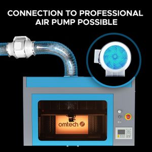 OMTech 130W CO2 Laser Engraver – High-Power Cutting Machine