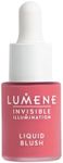Lumene Invisible Illumination Liquid Blush Wild Flower 15ml – Buildable Dewy Tint with Arctic Spring Water & Cloudberry Extract – Radiant, Weightless Flush for All Skin Tones