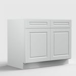 Hausvita 42" Kitchen Base Cabinet, Sideboard Storage Cabinet with Soft-Close Drawers and Adjustable Shelf, RTA Base Cabinet with Spacious Storage, Versatile for Kitchen,Living Room,Laundry