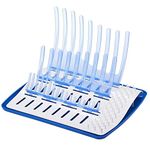 Dr. Brown's Folding Baby Bottle Drying Rack for Easy Storage, Dry Nipples, Pacifiers and Other Baby Essentials, BPA-free