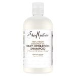 SHEA MOISTURE Daily Hydration 100% Virgin Coconut Oil Shampoo silicone and sulphate free for all hair types 384 ml