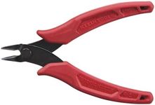 KLEIN TOOLS Diagonal Cutting Pliers, Precision Flush Cutter, 12.7 cm, Red, 1 Pack, D275-5