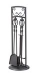 Panacea Products 15982 5-Piece Flourishing Scroll Toolset for Fireplace