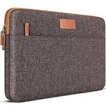 DOMISO 10 inch Tablet Laptop Sleeve Case Waterproof Protective Carrying Bag for 9.7"10.5" 11" iPad Pro/10.5" iPad Air/Microsoft Surface Go 2018/Samsung Galaxy Tab S3 S4/Lenovo Ideapad D330, Brown