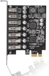 PCIE to USB 3.2 GEN1 7 Port Expansi