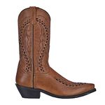 Laredo Men's Laramie Western Boot, Tan, 9 D US