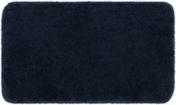 Mohawk Home Machine Washable Royal Bath Mat, Navy Blue (1' 5" x 2')