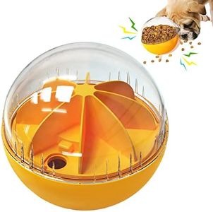 LiuMelinda Enrichment Interactive Dog Treat Toy - Mental Stimulation for Dogs, Dog Toys for Boredom Busy (Orange-Beginner)