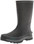 Western Chief Men's Waterproof Premium Rubber Tall Boot Rain, Black, 13 UK