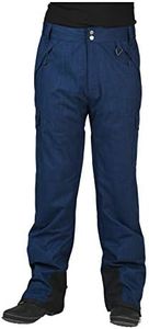 Arctix Men's Mountain Premium Snowboard Cargo Pants, Blue Night Melange, Large/32 Inseam