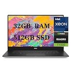 Dell Precision 5540 15.6" FHD Workstation Laptop Computer, Intel Xeon E2276M, 32GB RAM, 512GB SSD, NVIDIA Quadro T1000, Backlit Keyboard, HDMI Windows 10 Pro (Renewed)