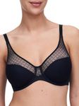 Chantelle Women Norah Chic Underwire Bra, Black, 32D