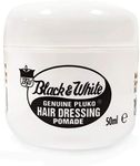 Black and White Pluko Hair Dressing Pomade 50ml