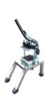 Indrustries Manaul French Fries Cutter Machine - 10 mm| Portable Design Durable Metal Made Finger Chips Cutter with Long Handle & Anti-Skid Feet | for Home, Restaurants & Hotels