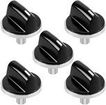 AMI PARTS 00650847 Knobs Cooktop Stove Knobs Fit for Bosch Stove Knobs, Replace 00650847 650847 1999734 AH3480601 Range Oven Gas Stove Knobs (5 pcs)