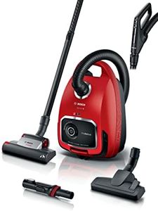 Bosch Serie 6 BGL6PETGB ProAnimal 850W 4.3kg Bagged Cylinder Vacuum Cleaner - Tornado Red