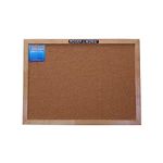 Roger & Moris Rubber Wooden Frame Cork Board - Sturdy, Waterproof for School, Office, Home (Size : 2 feet x 2 feet)