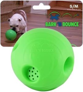 Bark N Bounce: The Interactive Dog Toy Ball That Bounces and Laughs, Engaging Your Dog's Natural Instincts (Small/Medium 3.75 Inches - Dogs 30lbs and Under)