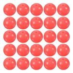 M METERXITY 200 Pcs Glow Fishing Beads - Plastic Luminous Round Bait Egg Lure Rigs Apply to Outdoor Tackle Tool (10mm, Red)