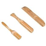 3pcs Bamboo Tea Spoon Scoop Shovel 