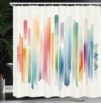 Ambesonne Colorful Shower Curtain, 