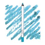 Julep When Pencil Met Gel Sharpenable Multi-Use Longwear Eyeliner Pencil - Neon Blue Shimmer - Transfer-Proof - High Performance Liner