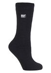 HEAT HOLDERS Lite - Ladies Thin Winter Thermal Socks in 10+ colours 4-8 UK (4-8, Black)