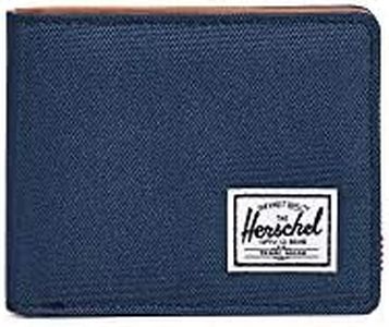 Herschel Men's 10368 Wallet, Navy/Tan Synthetic Leather, One Size UK