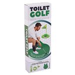 Diabolical Toilet Golf - Great Gag Gift for Toilet Use - Ideal for men, women, and teens - funny novelty cheap