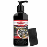 SHEEBA Dashboard & Interior Polish PROTECTANT with applicator pad for Cars & Bikes, Restores Original Look, Long Lasting, for Plastic & Vinyl Surfaces, Prevents Ageing, Dullness, Non Greasy: 200mL