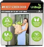 Magnetic Screen Door with Magnet Closure Fits 38"x 82" Doors