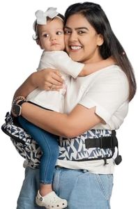 LITTLEBUM Silver Hills Detachable Hip Seat Baby Carrier Ergonomic, Adjustable, Supportive And Lightweight It Supports Up To 20 Kg Perfect For Front And Back Carrying, Toddler