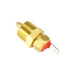 Electric Fan Switch Temp Switch for Electric Fan 185 175, Gold Electric Engine Cooling Fan Thermostat Temperature Sensor Switch with 3/8" Pipe Thread for 10" 12" 14" 16" Fan