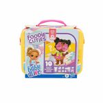 Baby Alive Foodie Cuties, Party Series 2, Surprise Toy, Charm Bracelet, 3-Inch Doll for Kids 3 and Up, 10 Surprises in Lunchbox-Style Case (Styles May Vary)