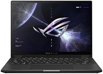 ASUS ROG Flow X13 (2023) 2-in-1 Gaming Laptop, 13.4” Nebula Display, 16:10 QHD 165Hz/3ms,500 nits,GeForce RTX 4050,AMD Ryzen 9 7940HS,16GB LPDDR5,1TB PCIe SSD,Wi-Fi 6E, GV302XU-DS91T-CA