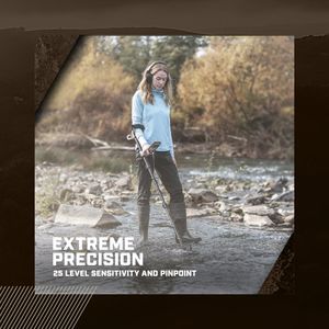 Minelab X-Terra Elite Metal Detector – Lightweight, High Sensitivity