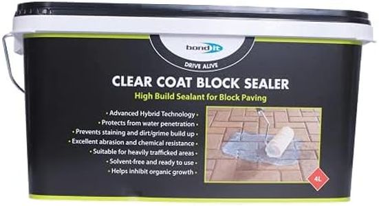 Bond-It Drive Alive Clear Coat Block Sealer For Paths and Driveways