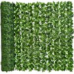 DearHouse Artificial Faux Ivy Hedge Privacy Fence Wall Screen, 177.1 * 39.3inch Leaf and Vine Decoration for Outdoor Garden Home Decor