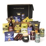 Serious Pig + Thornbridge Brewery | Craft Beer And Snacks Tasting Experience Gift Box | With Professional Tasting Notes And Glassware (18 Packs)