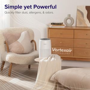 LEVOIT Core Mini Air Purifier – Compact HEPA Filter for Home