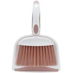 Broom Dustpan Brush Small Dust pan : Mini Broom and Dustpan Set Small Dust pan and Brush Set Whisk Broom and Dustpan Set Small Dust pan Small Broom and Dust pan Set (Pink)